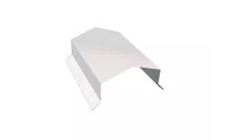 Парапетная крышка угольная 100мм 0,45 Drap TX RAL 9003 сигнальный белый
