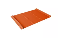 Кликфальц Line Grand Line 0,45 PE с пленкой на замках RAL 2004 оранжевый купить в санкт-петербурге