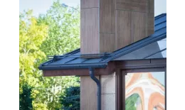 Фальц двойной стоячий Line Grand Line 0,5 Satin Matt TX с пленкой на замках RAL 7024 мокрый асфальт купить в санкт-петербурге
