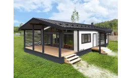Кликфальц Pro Grand Line 0,45 Drap ST с пленкой на замках RAL 9005 черный купить в санкт-петербурге