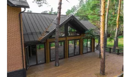 Кликфальц Pro Grand Line 0,45 Drap ST с пленкой на замках RR 32 темно-коричневый купить в санкт-петербурге