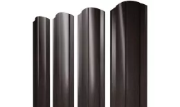 Штакетник Круглый фигурный 0,45 Print Elite Coffee Wood TwinColor купить в санкт-петербурге