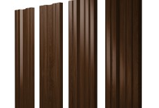 Штакетник Twin с прямым резом 0,45 Print Elite Choco Wood Twin с прямым резомColor купить в санкт-петербурге