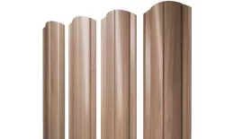 Штакетник Круглый фигурный 0,45 Print Elite Honey Wood TwinColor купить в санкт-петербурге