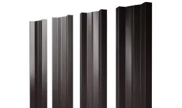 Штакетник М-образный А с прямым резом 0,45 Print Elite Coffee Wood Blesk TwinColor купить в санкт-петербурге