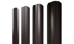 Штакетник М-образный А фигурный 0,45 Print Elite Coffee Wood Blesk TwinColor купить в санкт-петербурге