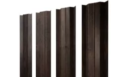 Штакетник М-образный В с прямым резом 0,45 Print Elite Antique Wood TwinColor купить в санкт-петербурге