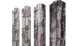 Штакетник М-образный В фигурный 0,45 Print Elite Fine Stone TwinColor купить в санкт-петербурге