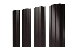 Штакетник П-образный A с прямым резом 0,45 Print Elite Coffee Wood Blesk TwinColor купить в санкт-петербурге