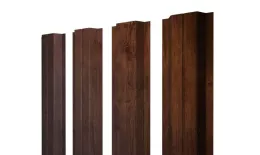 Штакетник П-образный A с прямым резом 0,45 Print Premium Cherry Wood Fresh TwinColor купить в санкт-петербурге