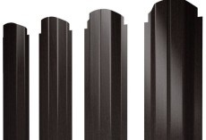Штакетник П-образный A фигурный 0,45 Print Elite Coffee Wood Blesk TwinColor купить в санкт-петербурге