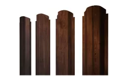 Штакетник П-образный А фигурный 0,45 Print Premium Cherry Wood Fresh TwinColor купить в санкт-петербурге