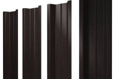 Штакетник П-образный В с прямым резом 0,45 Print Elite Coffee Wood Blesk TwinColor купить в санкт-петербурге