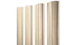 Штакетник Полукруглый Slim с прямым резом 0,45 Drap TX RAL 1015 светлая слоновая кость купить в санкт-петербурге