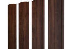 Штакетник Полукруглый Slim с прямым резом 0,45 Print Premium Cherry Wood Fresh TwinColor купить в санкт-петербурге