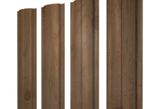 Штакетник Полукруглый Slim с прямым резом 0,45 Print Premium Pine Wood Fresh купить в санкт-петербурге