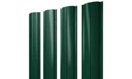 Штакетник Полукруглый Slim с прямым резом 0,5 PE RAL 6005 зеленый мох купить в санкт-петербурге