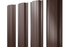 Штакетник Прямоугольный с прямым резом 0,45 Drap TwinColor RAL 8017 шоколад купить в санкт-петербурге