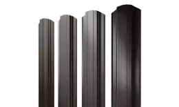 Штакетник Прямоугольный фигурный 0,45 Print Elite Coffee Wood Blesk TwinColor купить в санкт-петербурге