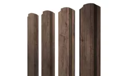 Штакетник Прямоугольный фигурный 0,45 Print Premium Almond Wood Fresh купить в санкт-петербурге