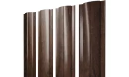 Штакетник Круглый с прямым резом 0,45 Print Premium Antique Wood TwinColor купить в санкт-петербурге
