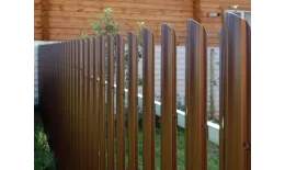 Штакетник Круглый фигурный 0,5 Satin Matt RAL 6005 зеленый мох купить в санкт-петербурге