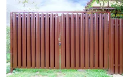 Штакетник Круглый фигурный 0,5 Satin Matt RAL 6005 зеленый мох купить в санкт-петербурге