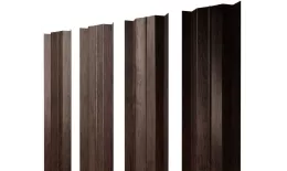 Штакетник М-образный В с прямым резом 0,45 Print Premium Antique Wood TwinColor купить в санкт-петербурге