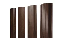 Штакетник П-образный A с прямым резом 0,45 Print Premium Antique Wood TwinColor купить в санкт-петербурге
