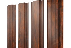 Штакетник Прямоугольный с прямым резом 0,45 Print Elite Chestnut Wood купить в санкт-петербурге