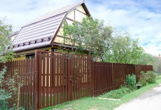 Штакетник Круглый фигурный 0,45 Print Premium Golden Wood Fresh купить в санкт-петербурге