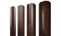 Штакетник М-образный А фигурный 0,45 Print Premium Cherry Wood купить в санкт-петербурге