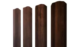 Штакетник М-образный А фигурный 0,45 Print Premium Cherry Wood Fresh купить в санкт-петербурге