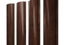 Штакетник Полукруглый Slim с прямым резом 0,45 Print Premium Cherry Wood купить в санкт-петербурге