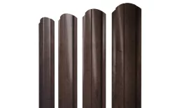 Штакетник Полукруглый Slim фигурный 0,45 Print-Double Premium Antique Wood купить в санкт-петербурге