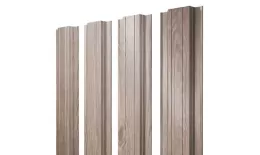 Штакетник Прямоугольный с прямым резом 0,45 Print-Double Elite White Wood купить в санкт-петербурге