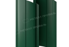 Штакетник металлический МЕТАЛЛ ПРОФИЛЬ ELLIPSE-O 19х126 (ПЭД-01-6005\6005-0.45) купить в санкт-петербурге