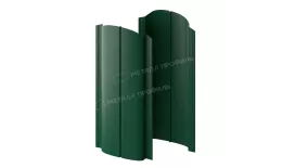 Штакетник металлический МЕТАЛЛ ПРОФИЛЬ ELLIPSE-O 19х126 (ПЭД-01-6005\6005-0.45) купить в санкт-петербурге