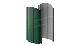 Штакетник металлический МЕТАЛЛ ПРОФИЛЬ ELLIPSE-O 19х126 (VikingMP E-20-6005-0.5) купить в санкт-петербурге