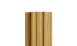 Штакетник металлический МЕТАЛЛ ПРОФИЛЬ TRAPEZE-T 16,5х118 (ECOSTEEL_MA-01-Бразил. Вишня-0.5) купить в санкт-петербурге