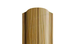 Штакетник металлический МЕТАЛЛ ПРОФИЛЬ LАNE-O 16,5х99 (ECOSTEEL_MA-12-Античный Дуб-0.45) купить в санкт-петербурге