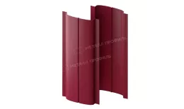 Штакетник металлический МЕТАЛЛ ПРОФИЛЬ ELLIPSE-T 19х126 (ПЭД-01-3005\3005-0.45) купить в санкт-петербурге