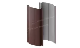 Штакетник металлический МЕТАЛЛ ПРОФИЛЬ ELLIPSE-T 19х126 (VikingMP-01-RR32-0.45) купить в санкт-петербурге