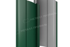 Штакетник металлический МЕТАЛЛ ПРОФИЛЬ ELLIPSE-O 19х126 NormanMP (ПЭ-01-6005-0.5) купить в санкт-петербурге