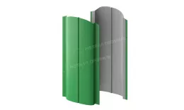 Штакетник металлический МЕТАЛЛ ПРОФИЛЬ ELLIPSE-O 19х126 NormanMP (ПЭ-01-6002-0.5) купить в санкт-петербурге
