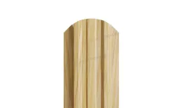 Штакетник металлический МЕТАЛЛ ПРОФИЛЬ LАNE-O 16,5х99 (ECOSTEEL_T-01-ЗолотойДуб-0.5) купить в санкт-петербурге