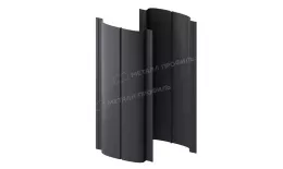 Штакетник металлический МЕТАЛЛ ПРОФИЛЬ ELLIPSE-T 19х126 (VikingMP Д-01-7024\7024-0.45) купить в санкт-петербурге