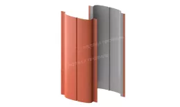 Штакетник металлический МЕТАЛЛ ПРОФИЛЬ ELLIPSE-T 19х126 (PURETAN-20-RR750-0.5) купить в санкт-петербурге