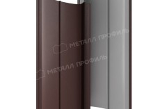 Штакетник металлический МЕТАЛЛ ПРОФИЛЬ ELLIPSE-T 19х126 (VikingMP E-20-8019-0.5) купить в санкт-петербурге