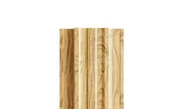 Штакетник металлический МЕТАЛЛ ПРОФИЛЬ TRAPEZE-T 16,5х118 (ECOSTEEL-01-Сосна-0.5) купить в санкт-петербурге